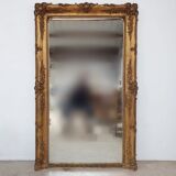 Miroir doré xixéme