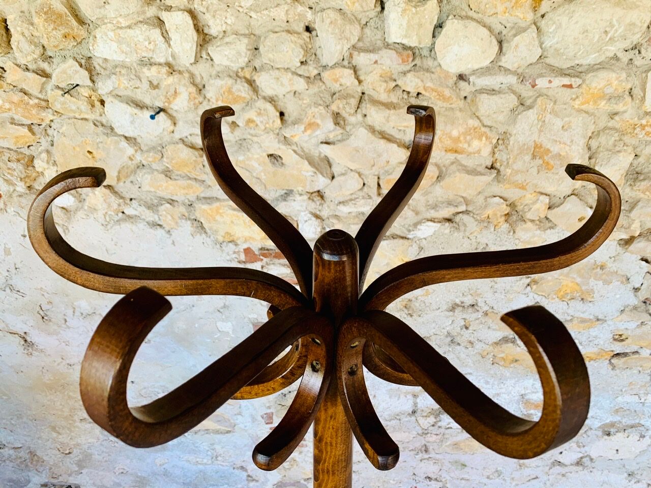 Vintage coat rack, number 198 by Baumann circa 60's