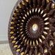 Large decorative openwork ceramic dish Vallauris 60s