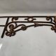 Cast iron balcony box