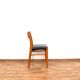 Mid-Century Danish Teak and Leather Dining Chairs by Arne Wahl Iversen for Glyngøre Stolefabrik, 196