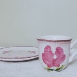 4 tasses à café en grès