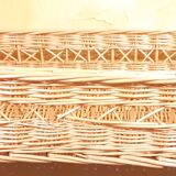 Very, very large wicker basket