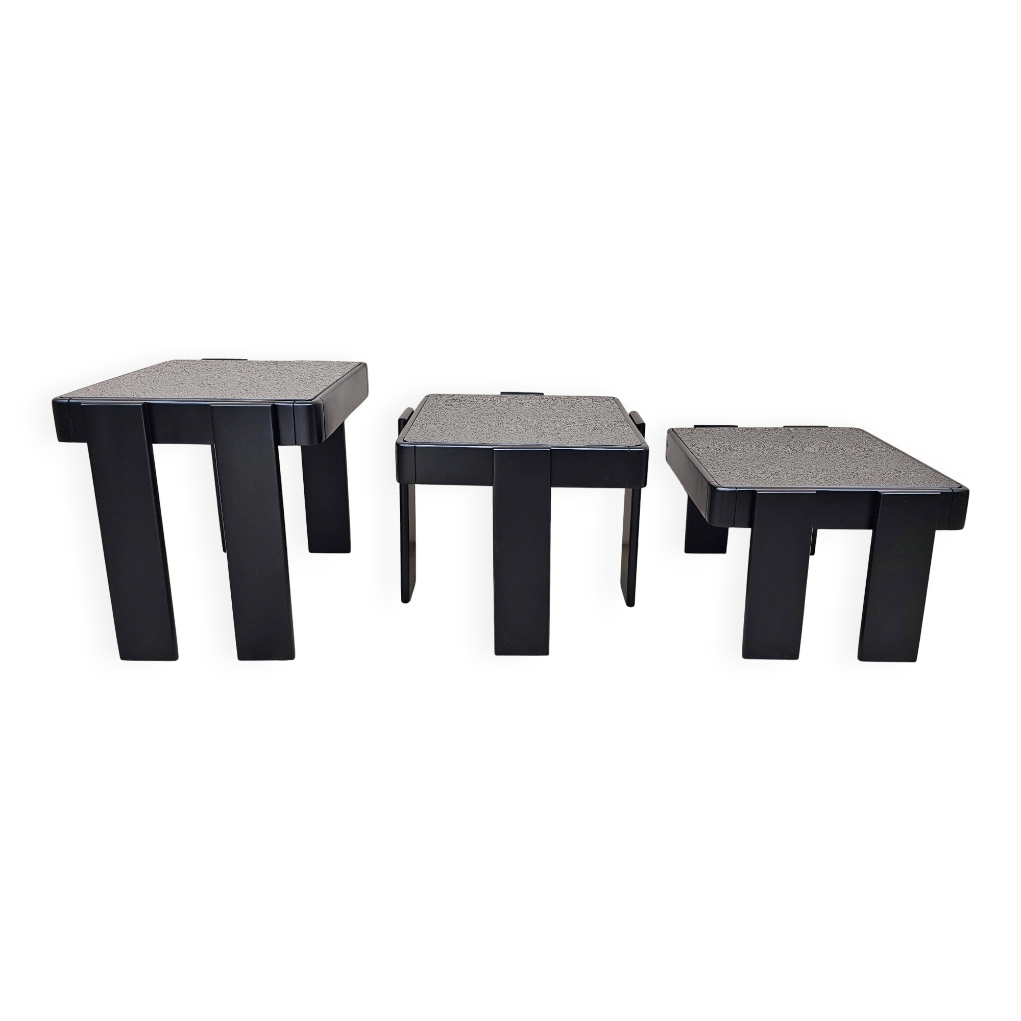 Nestable tables from the mid-century by Gianfranco Frattini 1960s