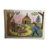 Affiche scolaire Nathan 1966