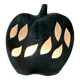 Openwork ceramic apple lamp from Les Grottes Dieulefit