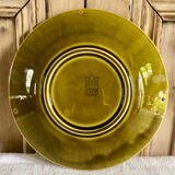 4 plates barbotine Gien