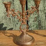 Pair of golden candlesticks