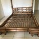 Bamboo canopy bed