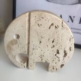 Travertine elephant by Fratelli Manelli