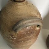 Terracotta lamp, string blinds, cable and vintage switch