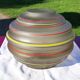 Vase boule des Verreries de Fains