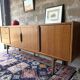 Vintage Scandinavian teak sideboard, 1960.
