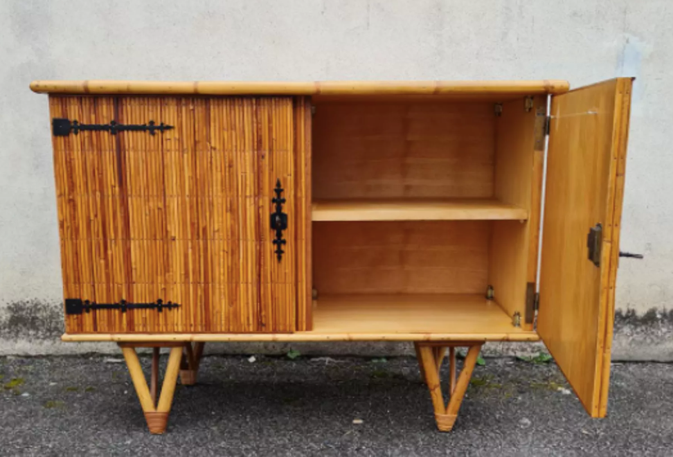 Rattan buffet 1950