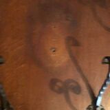 Oak wall coat rack 5 hook