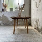 Table basse art populaire Suisse 1900