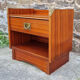 Table de chevet, bout de canapé, maison Gautier, style marine, vintage, années 60.