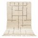 Tapis Marocain motif graphique noir