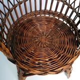 Wicker child chair