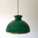 Green opaline pendant light