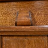 Oak bookcase, Art Deco period – 1940