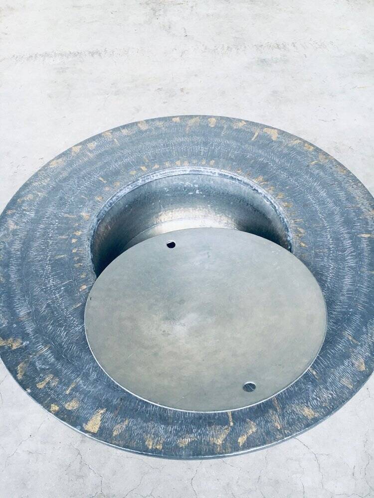 Handmade Folk Art Bar Coffee Table, India, 1970s