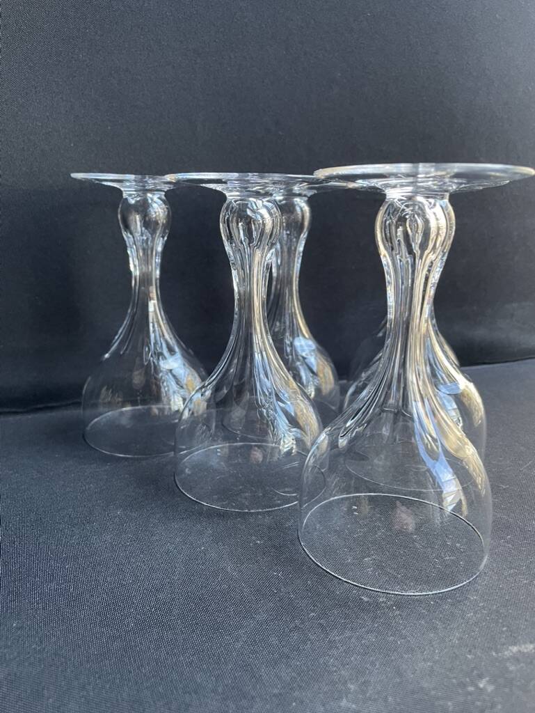 Lot De 6 Verres à Champagne – Coupes Transparentes – Occasion