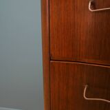 Mahogany chest of drawers, Danish design, 1960s, manufacturer: Øm Mobelfabrik