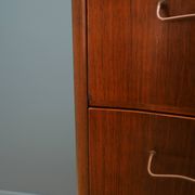Mahogany chest of drawers, Danish design, 1960s, manufacturer: Øm Mobelfabrik