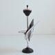 Floor ashtray / Magazine rack 1950 vintage
