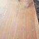 Old patina farm table turned feet