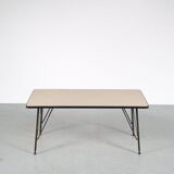 Adjustable dining/coffee table by Rudolf Wolf for Elsrijk, Netherlands1950
