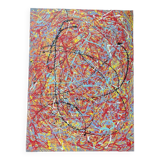 Reproduction on canvas Jackson Pollock