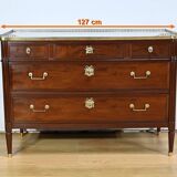 Cuban Mahogany Chest of Drawers, Louis XVI Period – 2nd Part 18th Century