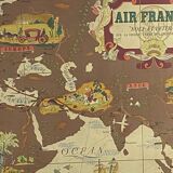 Poster of Lucien Boucher, Air France 'Nova et Vetera, Paris France 1939