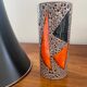 Ceramic roller vase Vallauris Le Vaucour signed