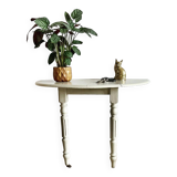 Half-moon console