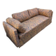 Vintage upholstered 2-seater sofa – embroidered cashmere fabric