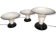 A set of 3 Murano Glass Table lamp Mushroom