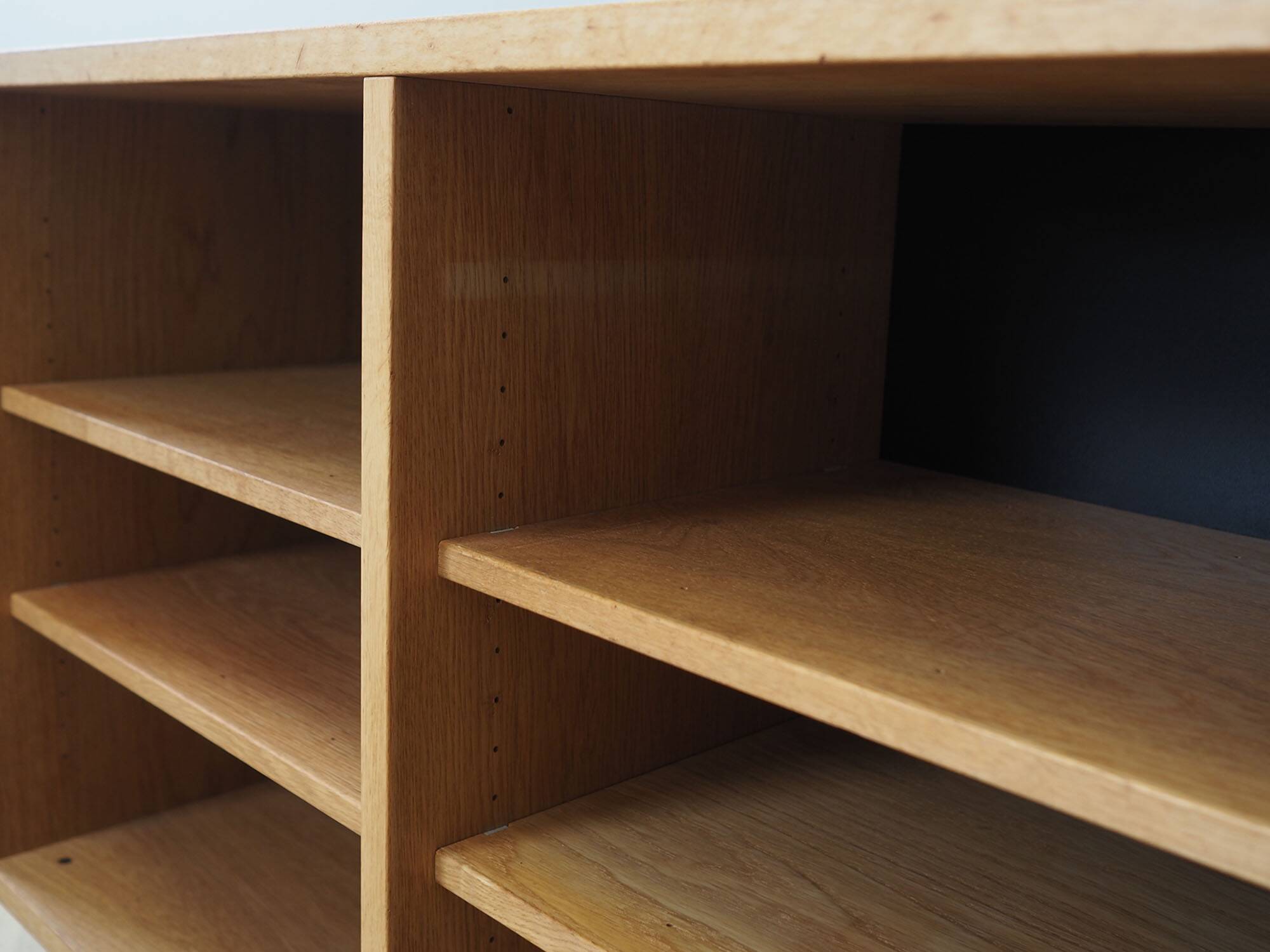 Ash bookcase, Danish design, 1970s, production: Denmark