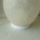 Pair of marble glass egg lamps