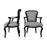 Pair of classic armchairs