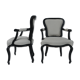 Pair of classic armchairs