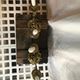 Pair of candlesticks in chiseled bronze and gilded 19th century France