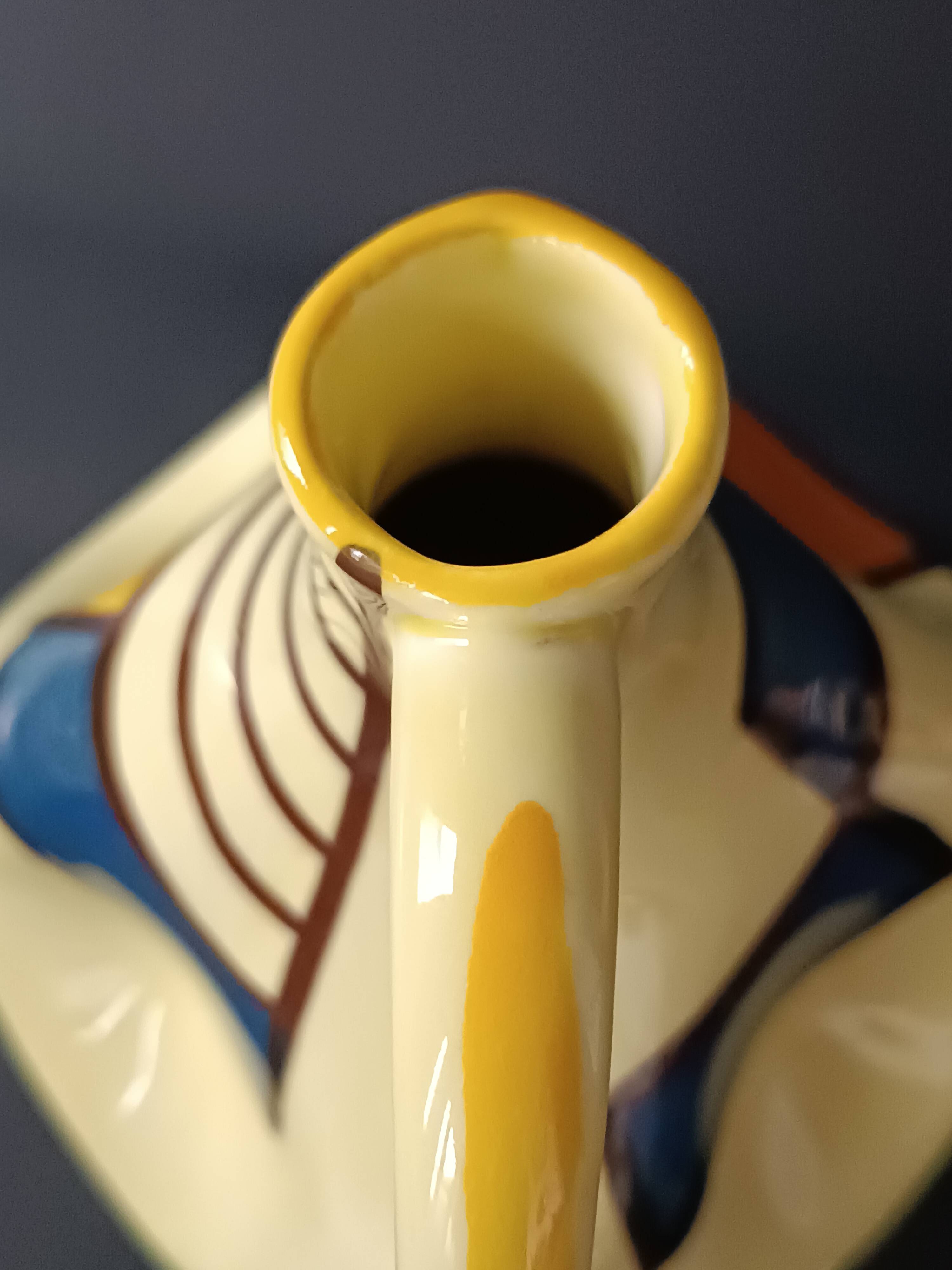 Ceramic carafe bottle designed by Eva Zeisel for Schramberg 1928