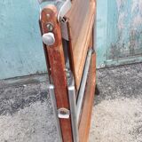 Vintage rolling folding textable table
