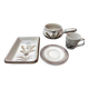 Lonchamp set in stoneware