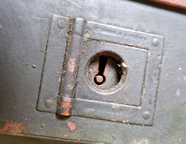 Valise coffre de soldat, militaria WVI WVII