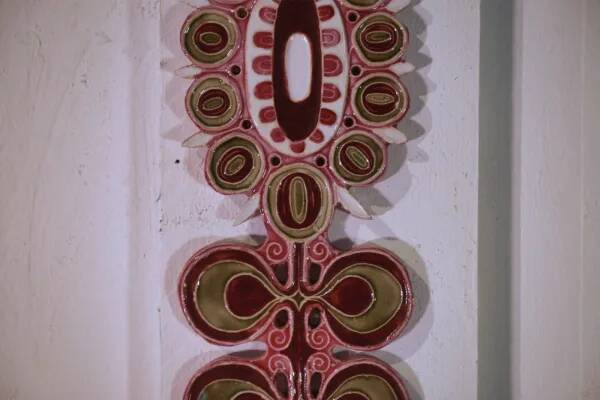 Wall ceramic by Kerbigot 1960’s