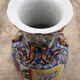 Old Chinese Ceramic Hand Painted Vase, 1920